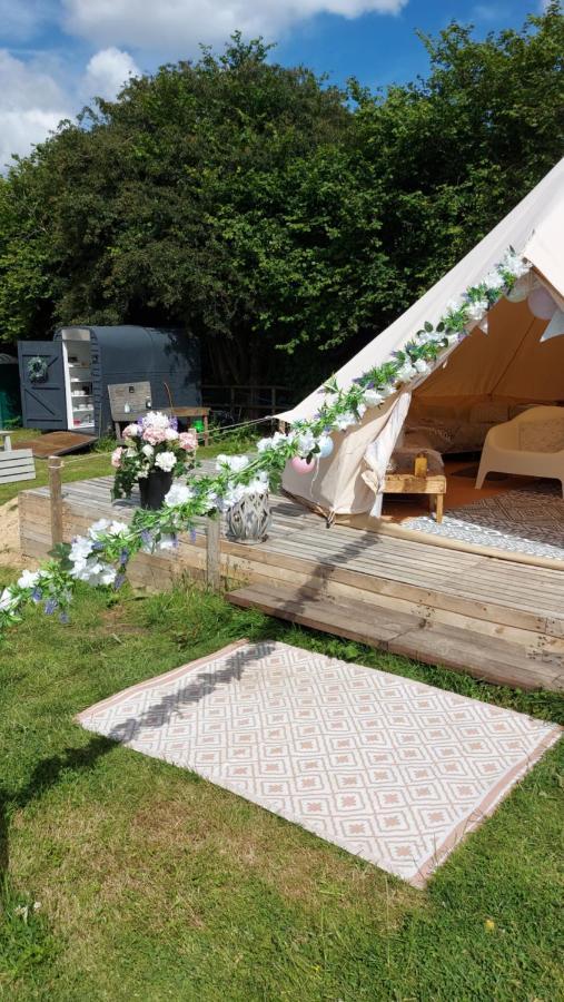 Hopgarden Glamping - Luxury 6M Bell Tent Wadhurst Exterior foto